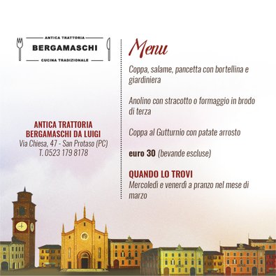 menu antica trattoria bergamaschi
